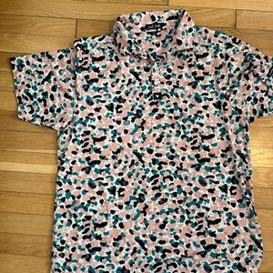 Bad Birdie Pink, Black, and Teal Shirt